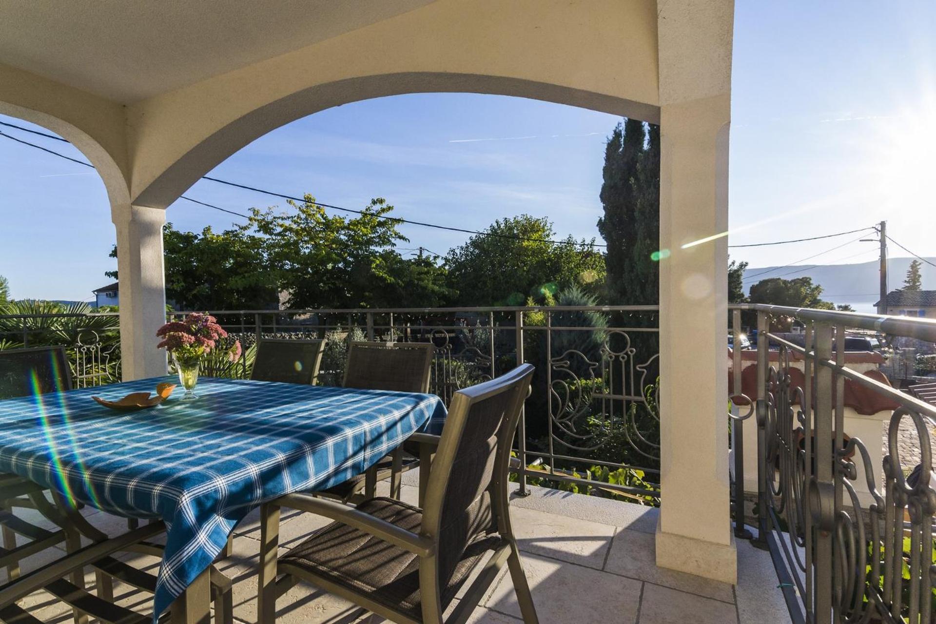 Apartment Villa Marija, Pinezici Кърк Екстериор снимка